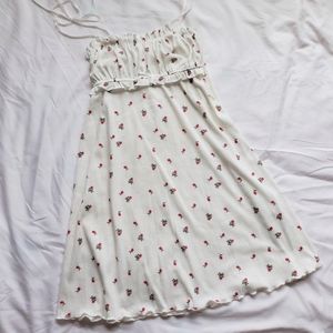 Floral a-line dress